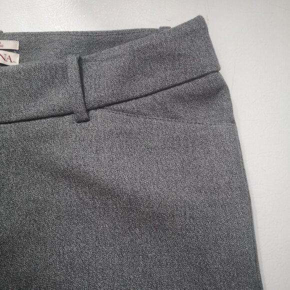 Merona Stretch Ladies Size 10 Grey Modern Style Dress Pants - Picture 6 of 12